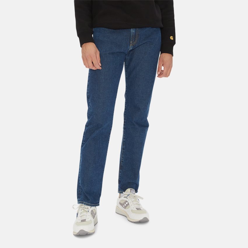 Carhartt WIP Jeans PONTIAC  I029210.01.06 BLUE STONE WASHED